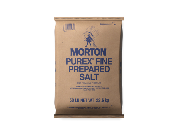 Morton Purex Fine Prepared Salt - Caudill Seed Company
