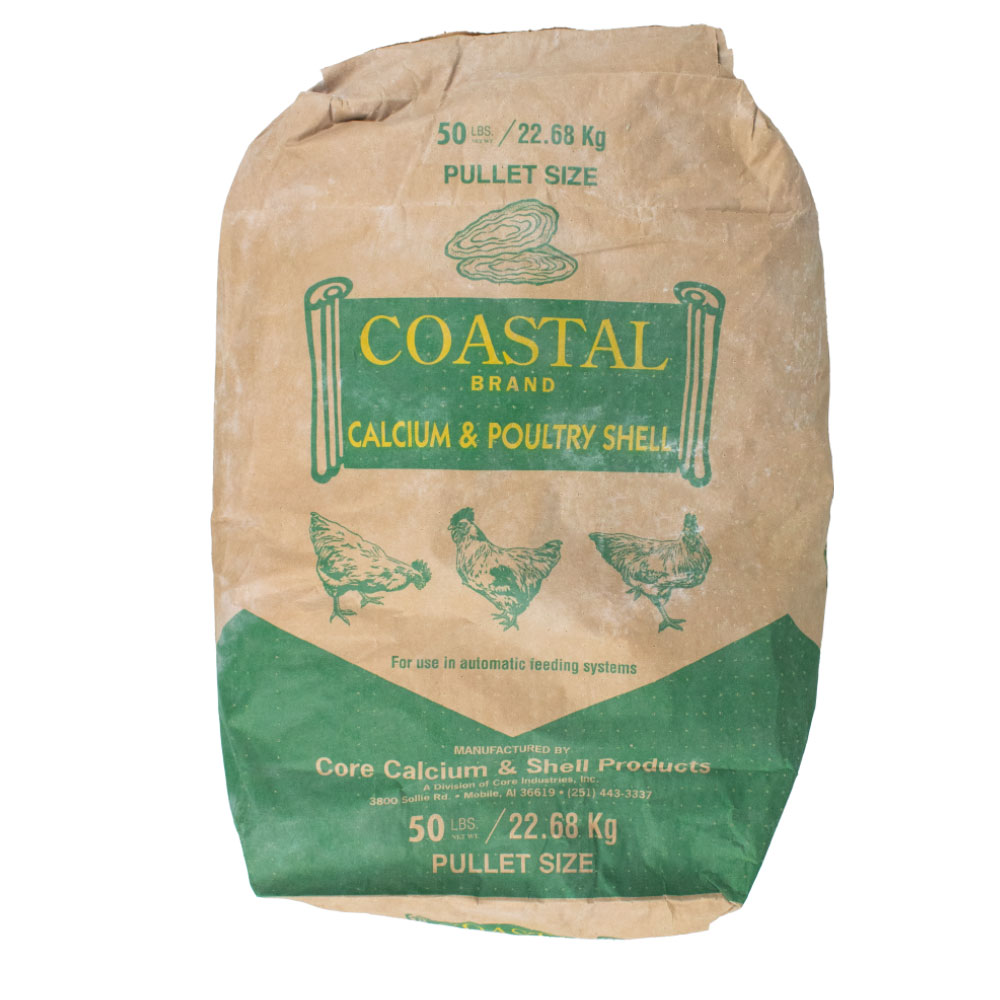 Coastal Brand Calcium & Poultry Shells - Bulk - Wholesale - Caudill Seed Company