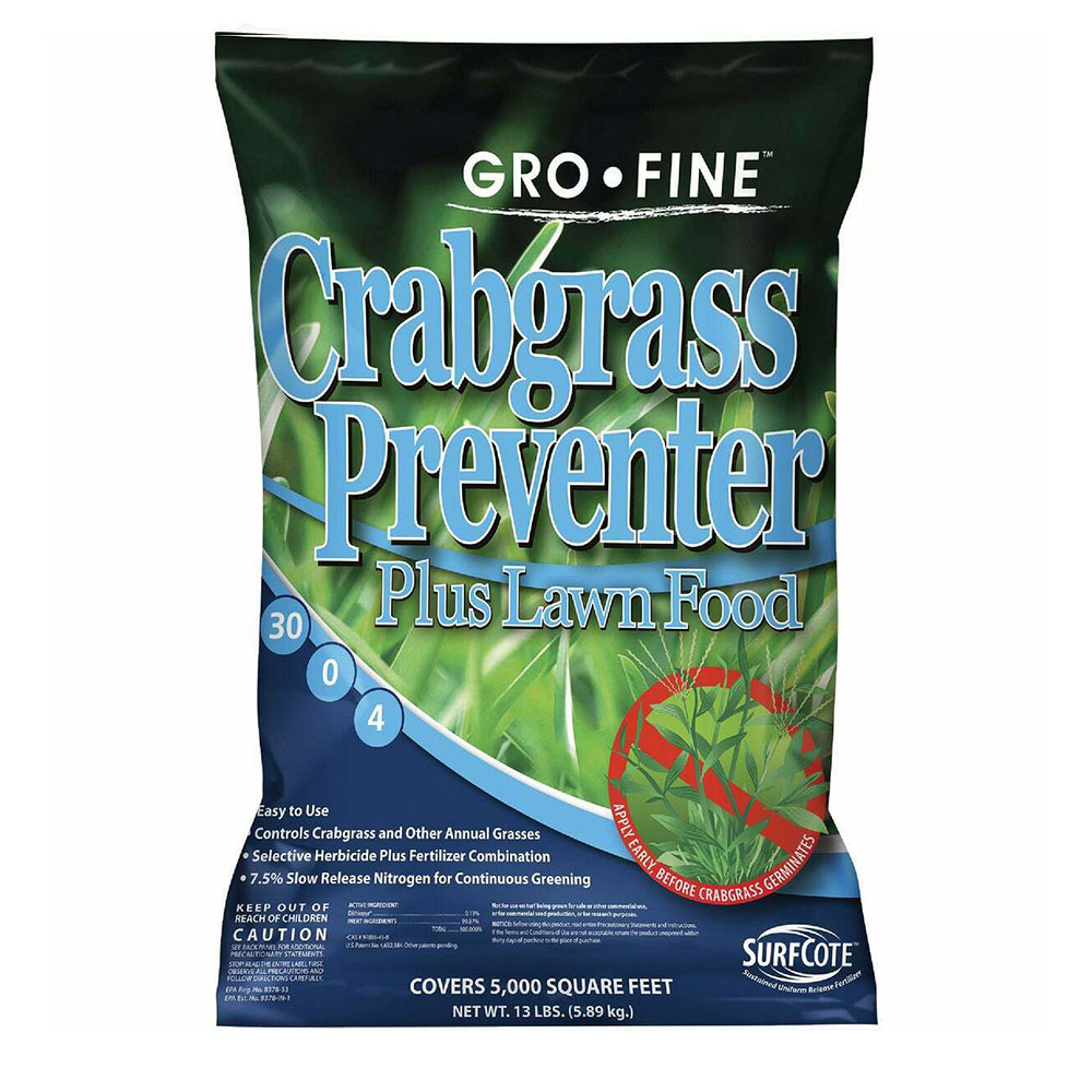 Gro Fine Crabgrass Preventer 30-0-3 Lawn Fertilizer - Caudill Seed Company