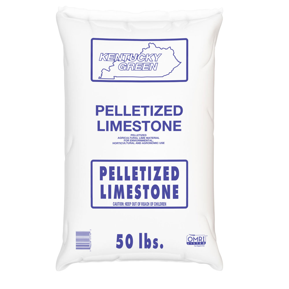 Pelletized Limestone Bag - 50 Lb Bag - Caudill Seed Company