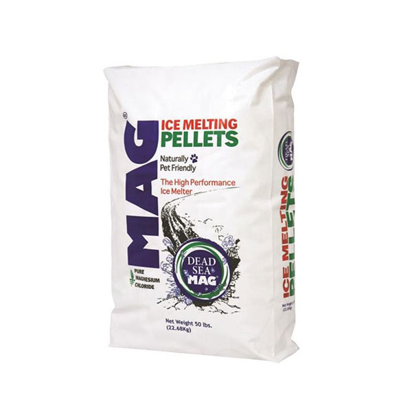 Magnesium Chloride Ice Melt Pellet - 50LB Bag  - Caudill Seed Company