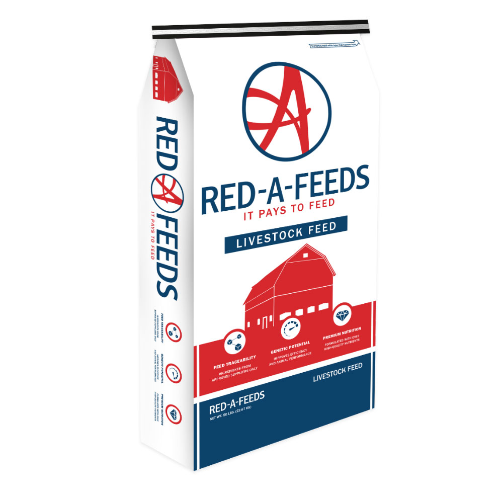 Red A 15% Rabbit Feed - 25 Lb Bag - Caudill Seed Company