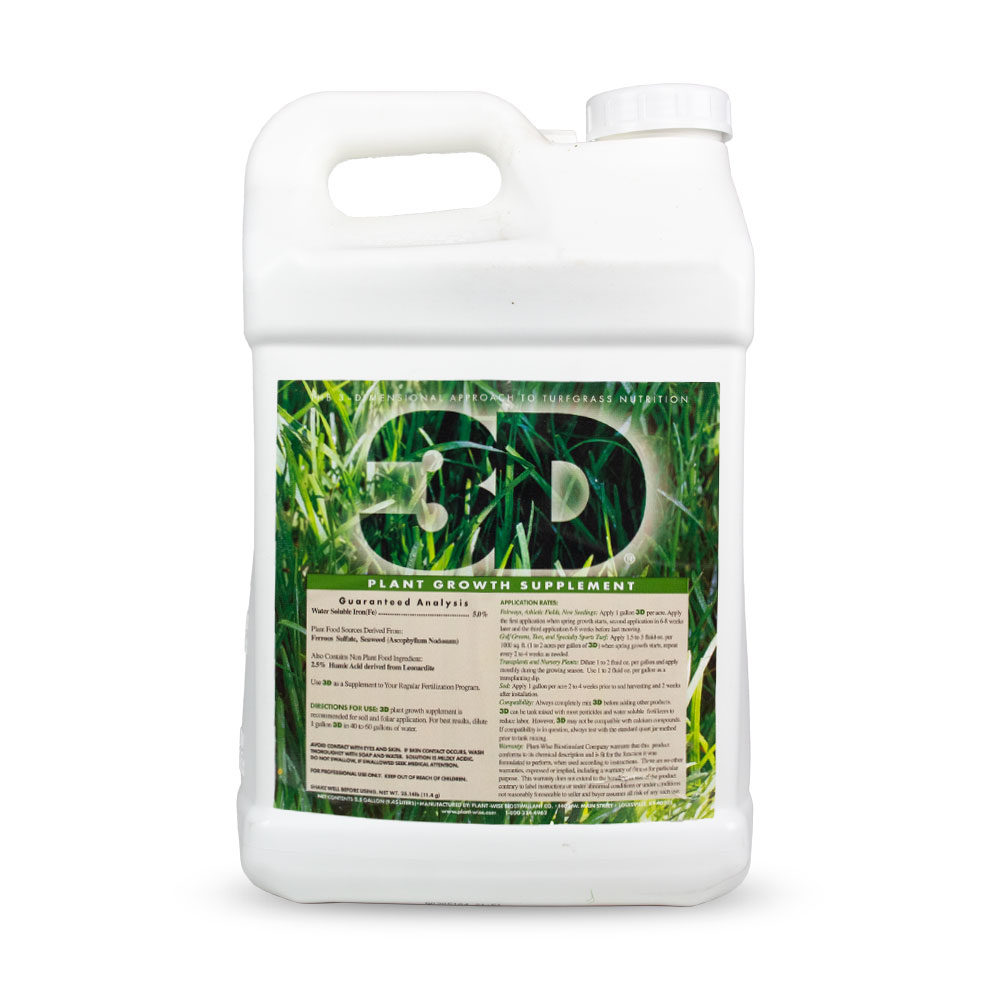 3D Grass Plant Food, 2.5 Gallon, 2/CS