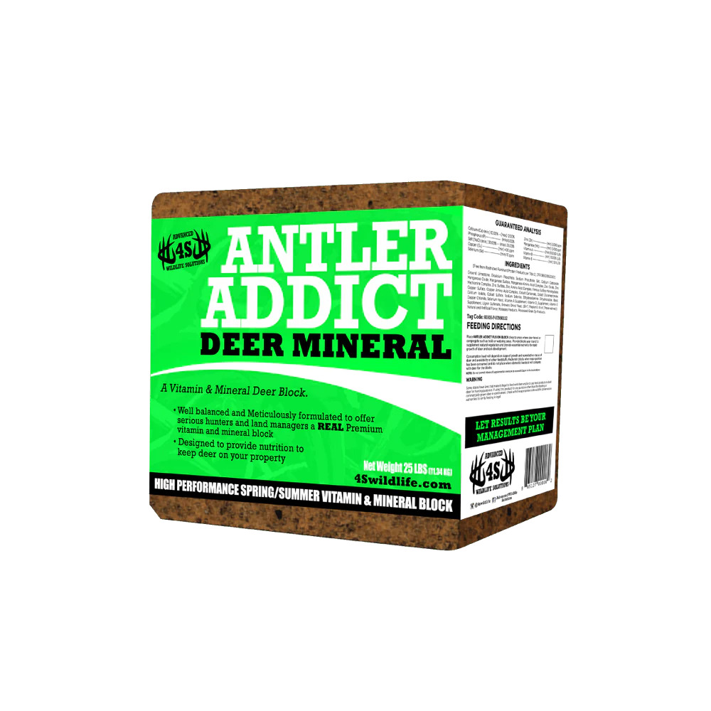 4S ANTLER ADDICT DEER BLOCK 25 LB.