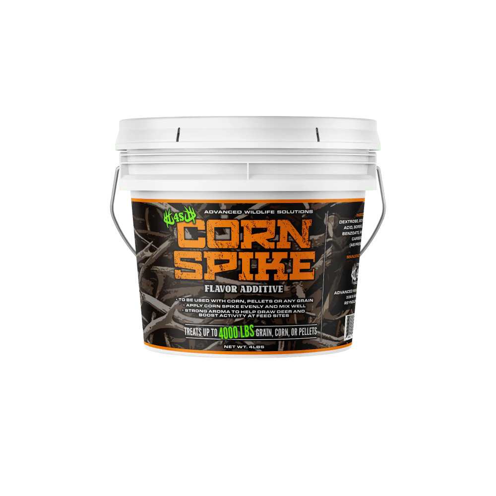 4S CORN SPIKE BUCKET 4/4 LB CASE DEER ATTRACTANT