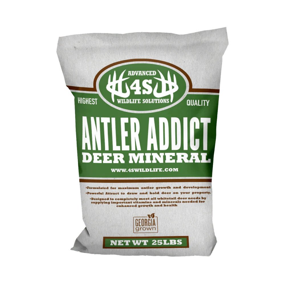 4S ANTLER ADDICT 25 LB BAG DEER MINERAL