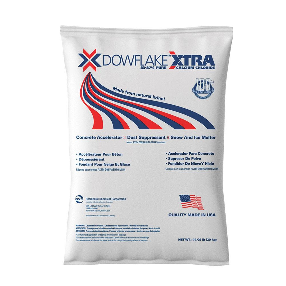 CALCIUM CHLORIDE FLAKE XTRA ICE MELTER 50 LB 55/PAL