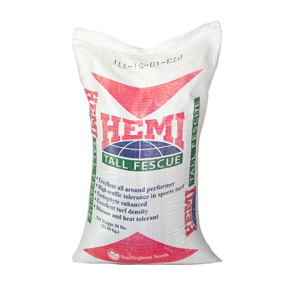 Hemi Turf Type Tall Fescue Seed, 50 Lb Bag