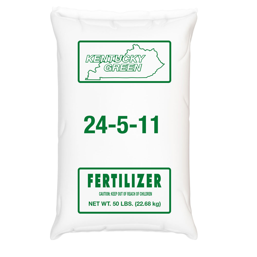 24-5-11 50%SRN 2% FE TURF FERTILIZER 50 LB. BAG