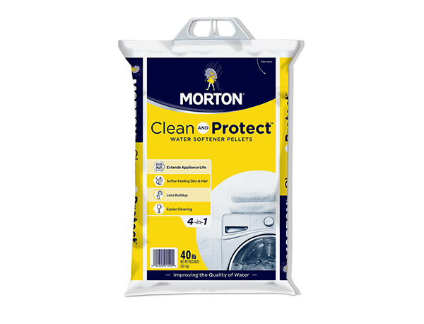 MORTON CLEAN & PROTECT WATER SOFTENER SALT 50 LB 49/PAL
