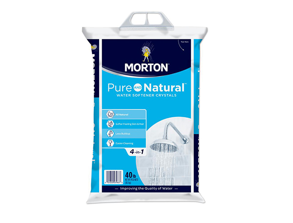MORTON PURE & NATURAL WATER SOFTENER SALT 50 LB 49/PAL