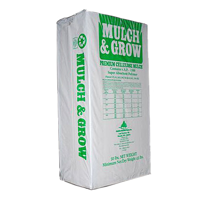 MULCH & GROW CELLULOSE HYDROSEEDING MULCH 40 BAGS PER PALLET