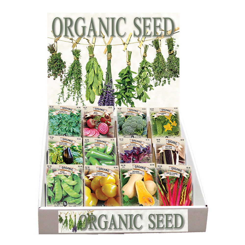 Premium Organic Herb Assortment, Counter Display