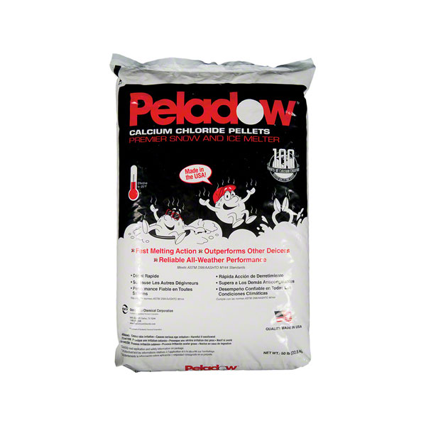 CALCIUM CHLORIDE PELLET ICE MELTER 50 LB 55/PAL