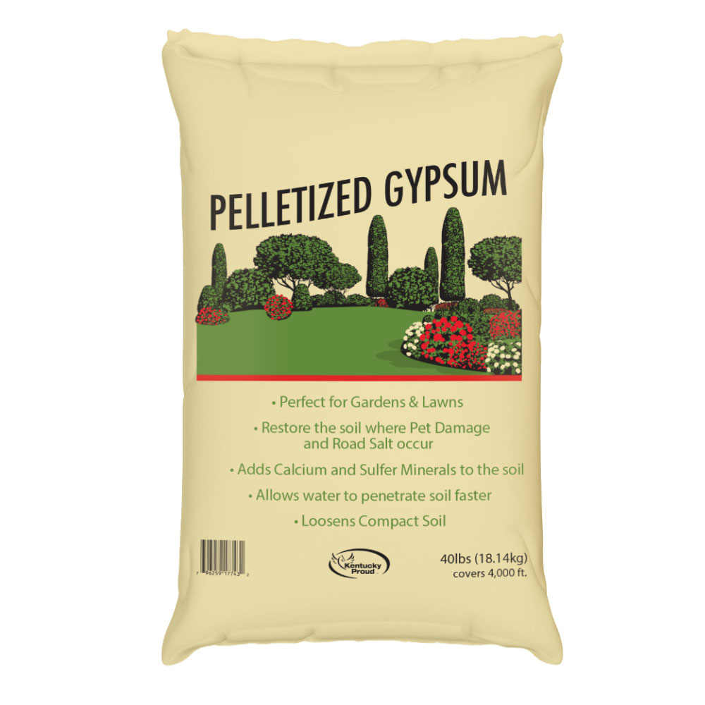 PELLETIZED GYPSUM 40 LB