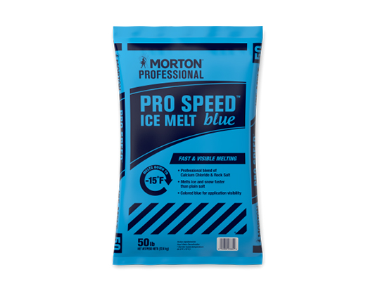 MORTON BLUE PRO SPEED ICE MELTER 50 LB 49/PAL