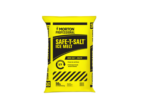 MORTON SAFE-T SALT ICE MELTER 50 LB 49/PAL