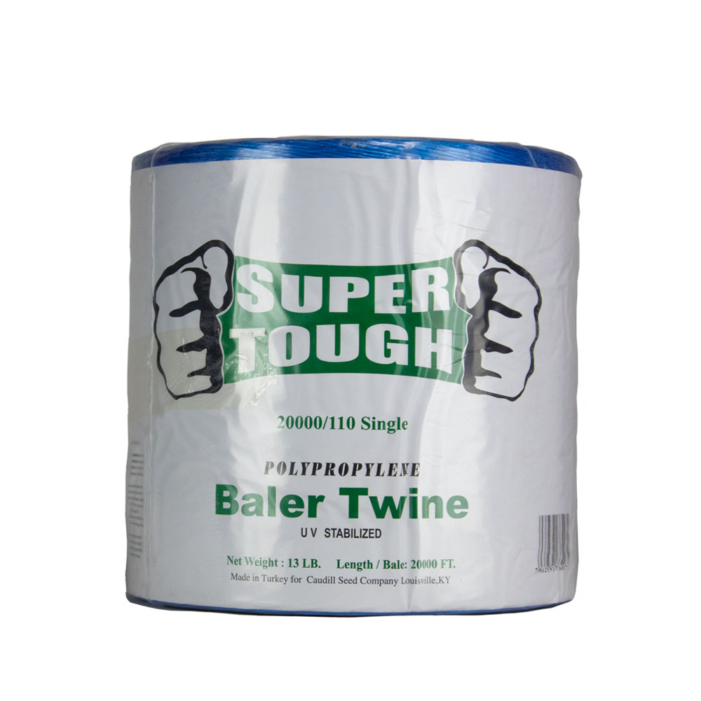 SUPERTOUGH 20000’/110 # KNOT BLUE POLY BALER TWINE 1/BALE