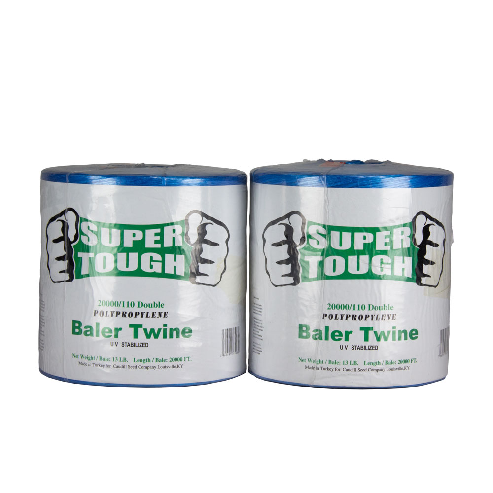 SUPERTOUGH 20000′ /110 # KNOT BLUE POLY BALER TWINE 2/BALE