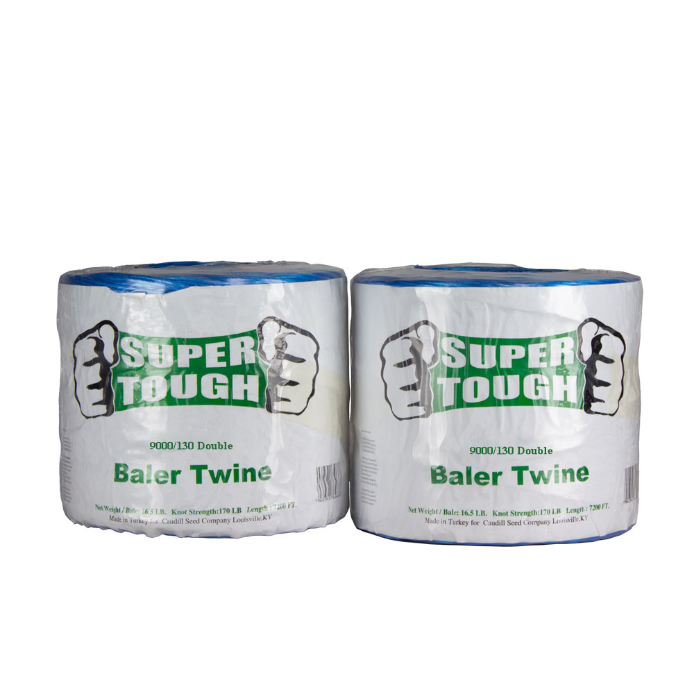 SUPERTOUGH 9000’/130 # KNOT BLUE POLY BALER TWINE 2/BALE
