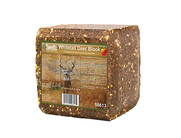 SWEETLIX WHITETAIL PRESSED DEER BLOCK 25 LB