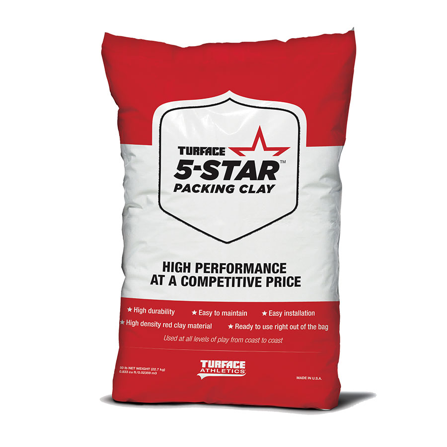 TURFACE 5-STAR PACKING CLAY MOUND CLAY 50 LB