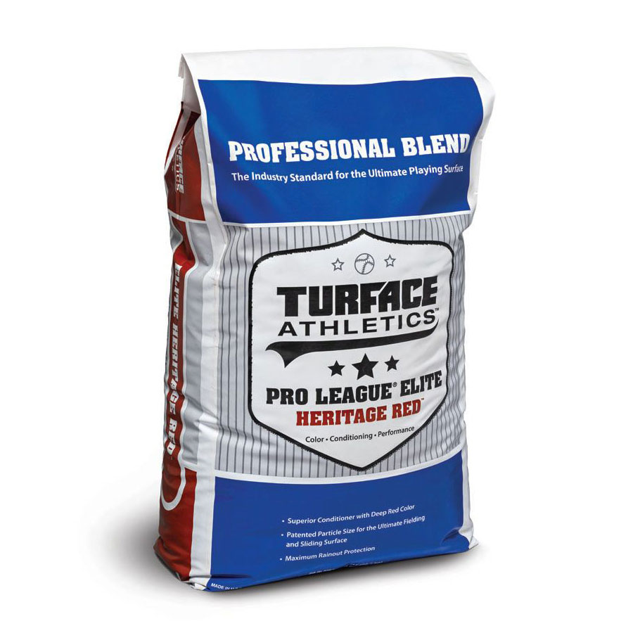 TURFACE PRO LEAGUE HERITAGE RED INFIELD CONDITIONER 50 LB